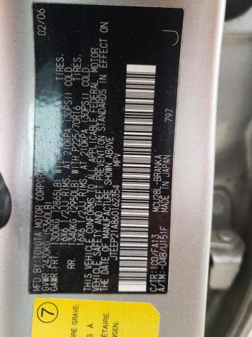 Foto 10 de la subasta – 2006 TOYOTA HIGHLANDER con VIN JTEEP21A860162354