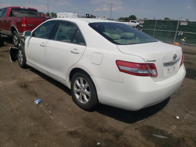 Photo 3 from auction – 2011 TOYOTA CAMRY BASE with VIN 4T4BF3EK8BR106485