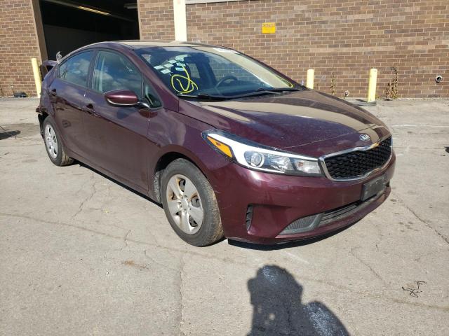 KIA FORTE LX 2017 with VIN 3KPFK4A76HE143531 - Photo from auction
