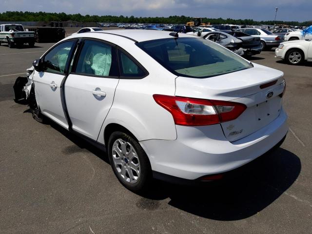 Photo 3 from auction – 2012 FORD FOCUS SE with VIN 1FAHP3F2XCL297134