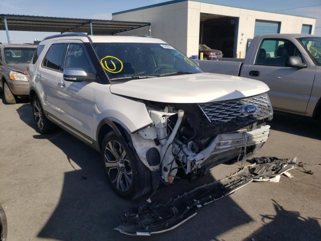 FORD EXPLORER P 2018 with VIN 1FM5K8HT6JGC85045 - Photo from auction