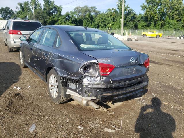 Photo 3 from auction – 2012 VOLKSWAGEN PASSAT S with VIN 1VWAP7A37CC028833