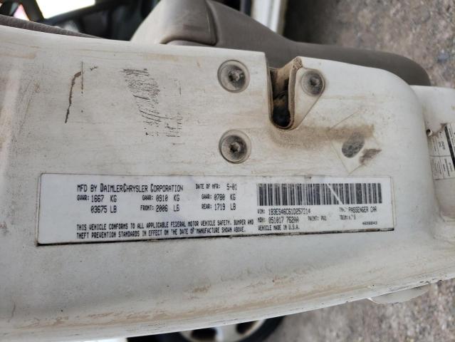 Photo 10 from auction – 2001 DODGE NEON SE with VIN 1B3ES46C61D257314