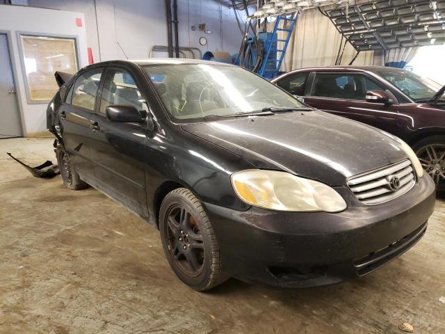 TOYOTA COROLLA CE 2003 with VIN 1NXBR32E93Z098382 - Photo from auction