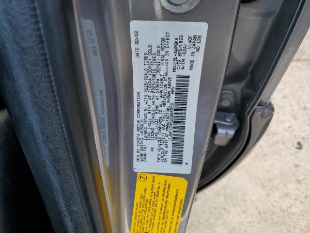 Photo 10 from auction – 2002 LEXUS RX 300 with VIN JTJHF10U520266558