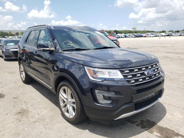 FORD EXPLORER X 2017 with VIN 1FM5K7D86HGA55530 - Photo from auction