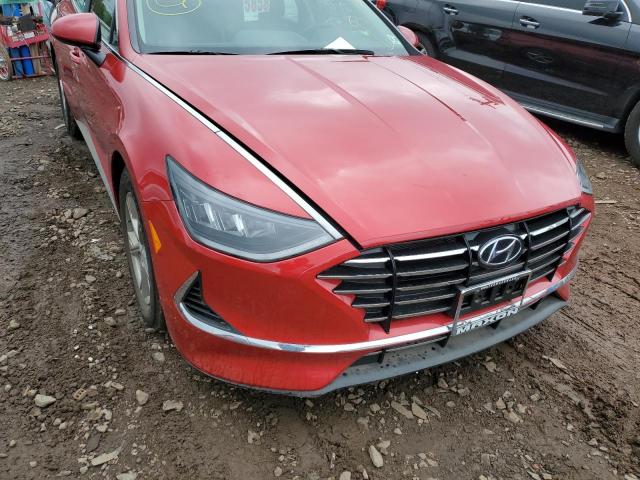 Photo 9 from auction – 2021 HYUNDAI SONATA SE with VIN 5NPEG4JA4MH086809