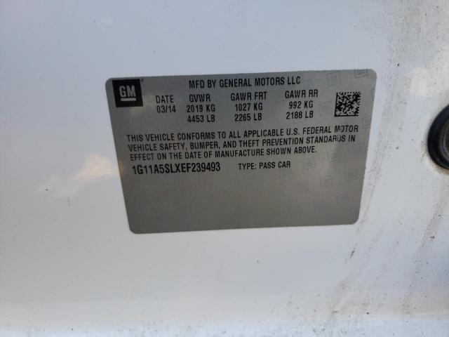 Photo 10 from auction – 2014 CHEVROLET MALIBU LS with VIN 1G11A5SLXEF239493