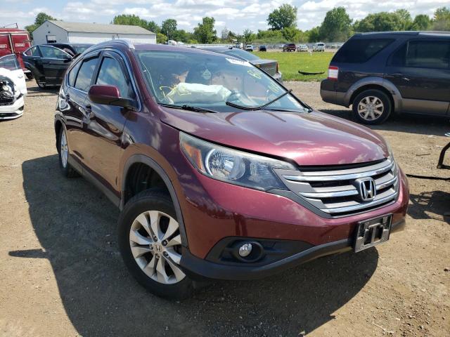 HONDA CR-V EXL 2012 with VIN 5J6RM4H76CL027205 - Photo from auction