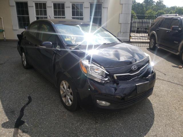 KIA RIO 2013 with VIN KNADN4A38D6118414 - Photo from auction