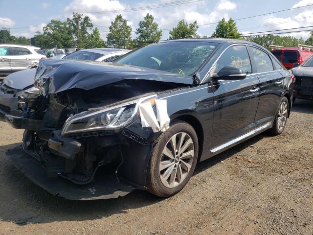 Photo 2 from auction – 2017 HYUNDAI SONATA SPO with VIN 5NPE34AF3HH468181