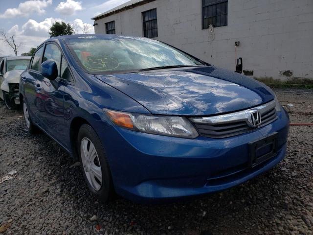 HONDA CIVIC LX 2012 with VIN 2HGFB2F55CH533160 - Photo from auction