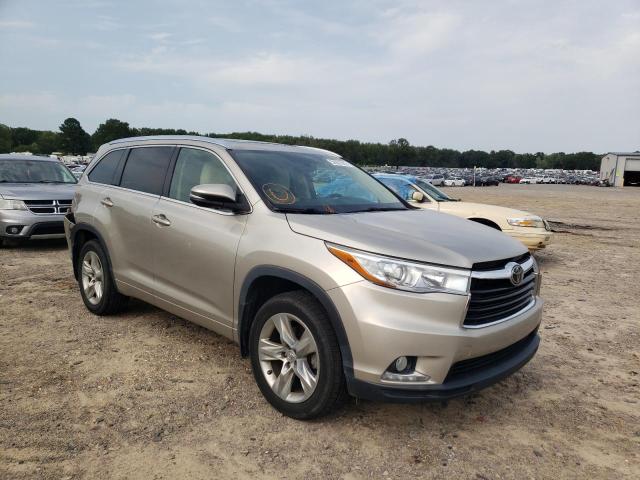 TOYOTA HIGHLANDER 2014 with VIN 5TDDKRFH0ES027846 - Photo from auction