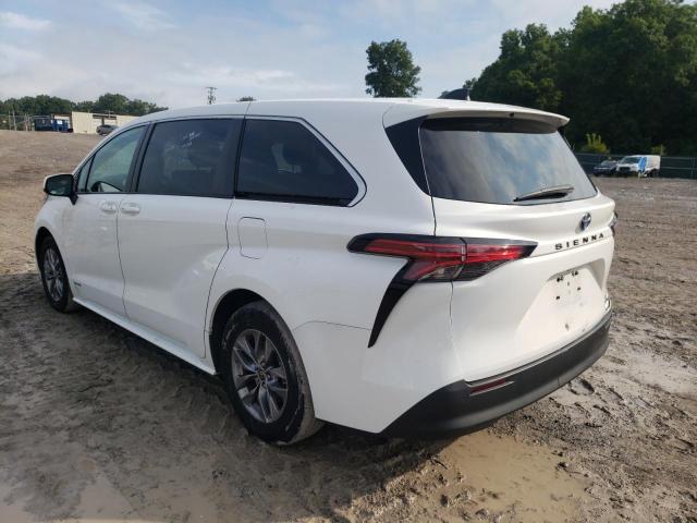 Photo 3 from auction – 2021 TOYOTA SIENNA LE with VIN 5TDKRKEC8MS044795