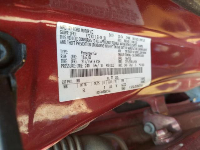 Photo 10 from auction – 2014 FORD FOCUS SE with VIN 1FADP3F26EL281868
