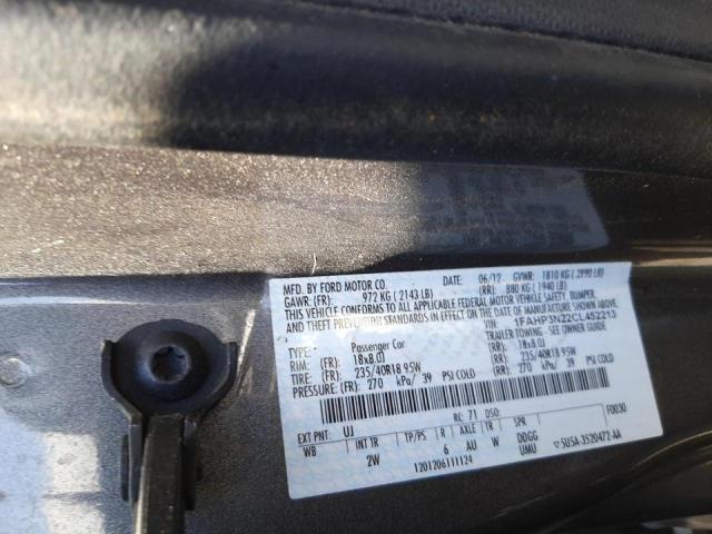 Photo 10 from auction – 2012 FORD FOCUS TITA with VIN 1FAHP3N22CL452213