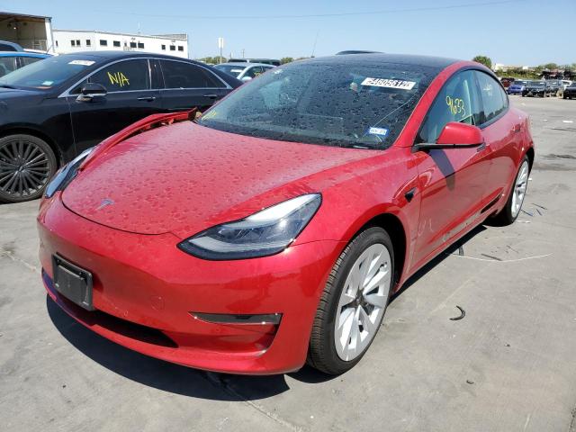 Photo 2 from auction – 2022 TESLA MODEL 3 with VIN 5YJ3E1EA2NF184887