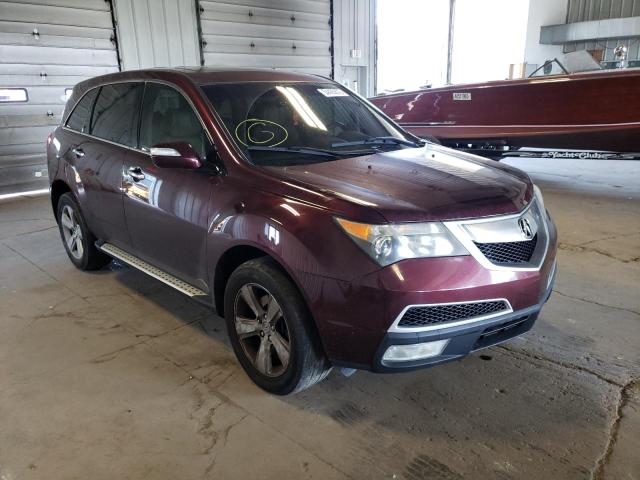 ACURA MDX TECHNO 2011 with VIN 2HNYD2H62BH521841 - Photo from auction