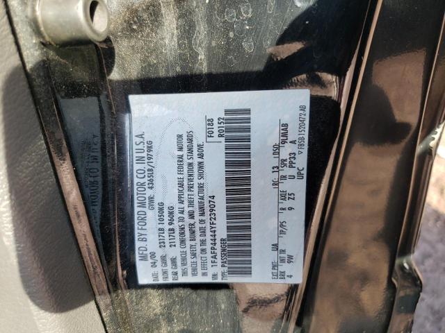 Photo 10 from auction – 2000 FORD MUSTANG with VIN 1FAFP4444YF239074