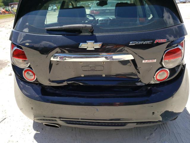 Photo 9 from auction – 2013 CHEVROLET SONIC RS with VIN 1G1JH6SB7D4212898