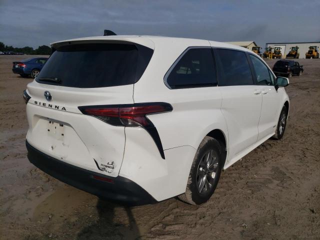 Photo 4 from auction – 2021 TOYOTA SIENNA LE with VIN 5TDKRKEC8MS044795