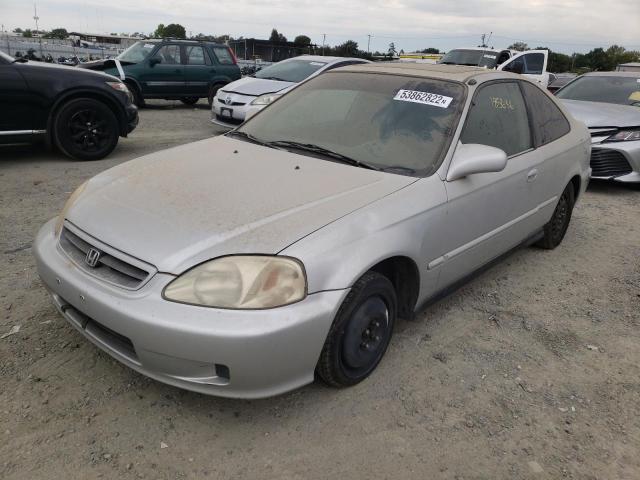 Photo 2 from auction – 2000 HONDA CIVIC EX with VIN 1HGEJ8243YL040991
