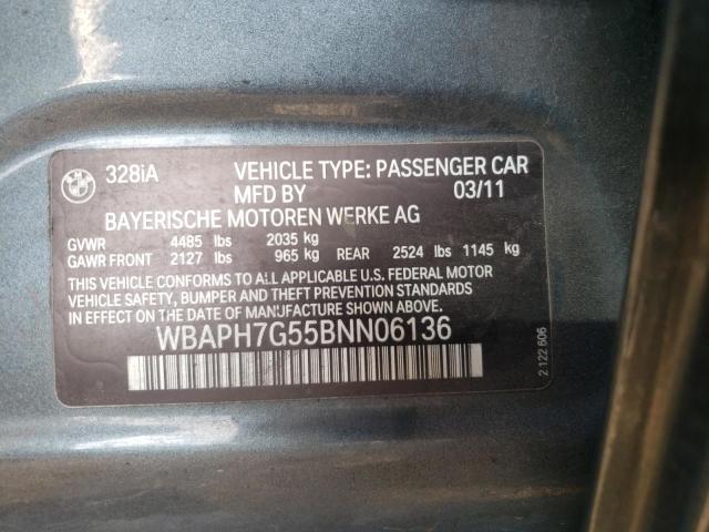 صورة رقم 10 من المزاد - 2011 BMW 328 I مع VIN WBAPH7G55BNN06136