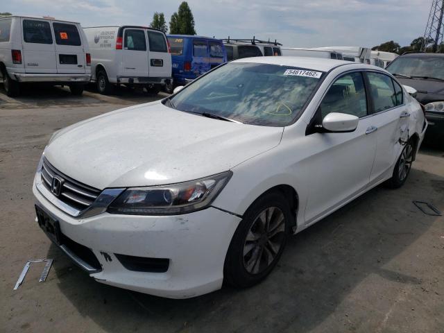 Photo 2 from auction – 2014 HONDA ACCORD LX with VIN 1HGCR2F37EA168463