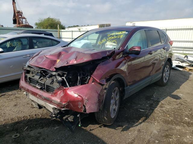 Photo 2 from auction – 2019 HONDA CR-V EX with VIN 7FARW2H59KE050129
