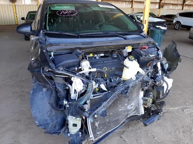 Photo 9 from auction – 2017 CHEVROLET SONIC LT with VIN 1G1JD5SG9H4123857