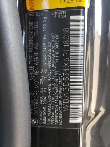 Photo 10 from auction – 2006 BMW 330 CI with VIN WBABD534X6PL18018