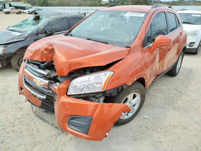 Photo 2 from auction – 2015 CHEVROLET TRAX 1LT with VIN KL7CJRSB2FB231439