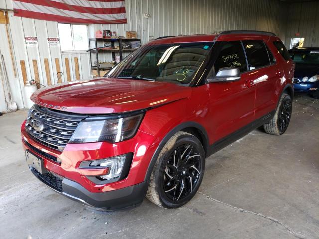 Photo 2 from auction – 2017 FORD EXPLORER X with VIN 1FM5K8D80HGA98041