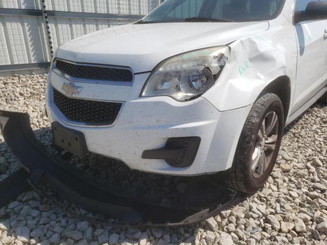 Photo 9 from auction – 2012 CHEVROLET EQUINOX LS with VIN 2GNALBEK2C1108184