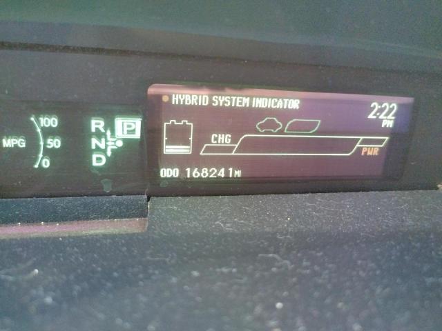 Photo 8 from auction – 2012 TOYOTA PRIUS with VIN JTDKN3DU1C1530520