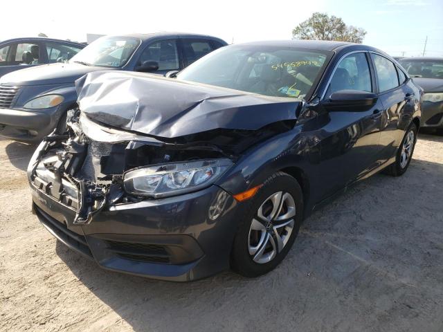 Photo 2 from auction – 2016 HONDA CIVIC LX with VIN 19XFC2F53GE058136