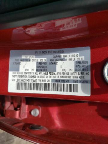Photo 10 from auction – 2017 MAZDA CX-3 TOURI with VIN JM1DKFC72H0179449