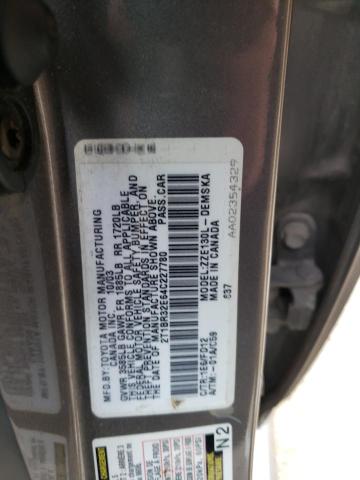 Photo 10 from auction – 2004 TOYOTA COROLLA CE with VIN 2T1BR32E64C227780