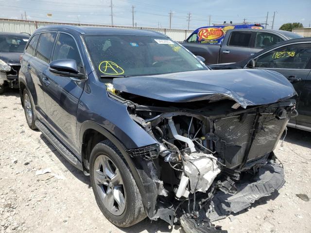 TOYOTA HIGHLANDER 2018 with VIN 5TDDZRFH7JS897342 - Photo from auction