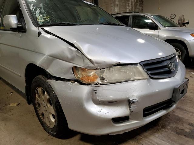 Photo 9 from auction – 2002 HONDA ODYSSEY EX with VIN 2HKRL18002H533075