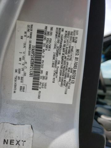 Photo 10 from auction – 2008 FORD FOCUS SE with VIN 1FAHP35N28W255381