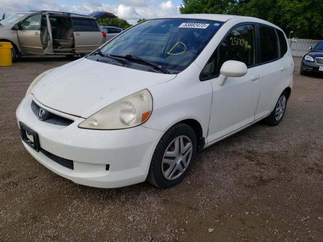 Photo 2 from auction – 2008 HONDA FIT with VIN JHMGD37448S801025