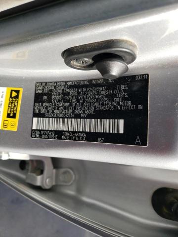 Photo 10 from auction – 2011 TOYOTA HIGHLANDER with VIN 5TDZK3EH6BS042514