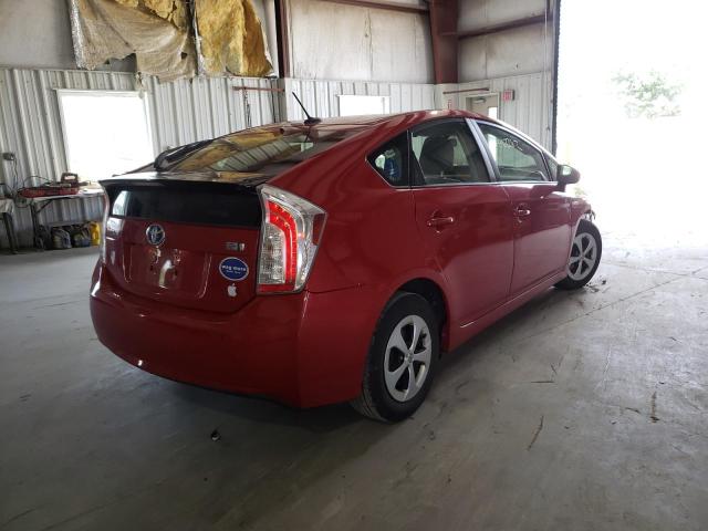 Photo 4 from auction – 2013 TOYOTA PRIUS with VIN JTDKN3DU8D1728478