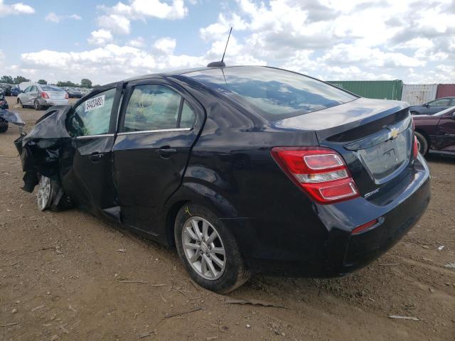 Photo 3 from auction – 2017 CHEVROLET SONIC LT with VIN 1G1JD5SH1H4109590