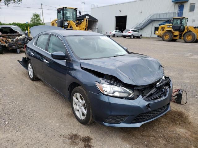 NISSAN SENTRA S 2017 with VIN 3N1AB7AP3HL666421 - Photo from auction
