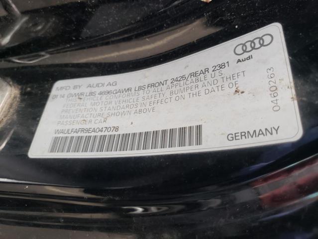 Photo 10 from auction – 2014 AUDI A5 PREMIUM with VIN WAULFAFR9EA047078