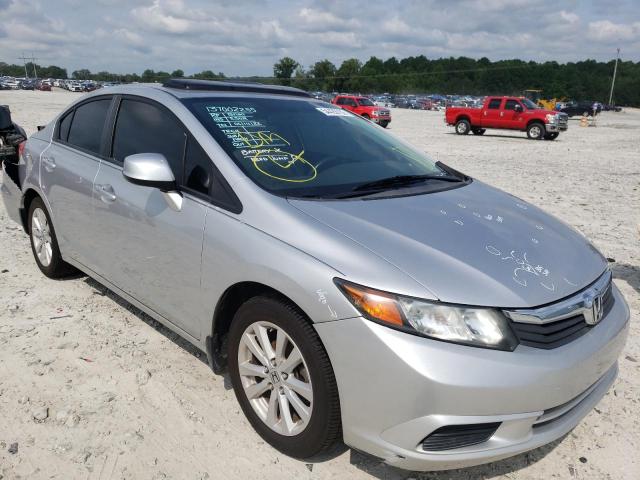 HONDA CIVIC EX 2012 with VIN 19XFB2F88CE090751 - Photo from auction