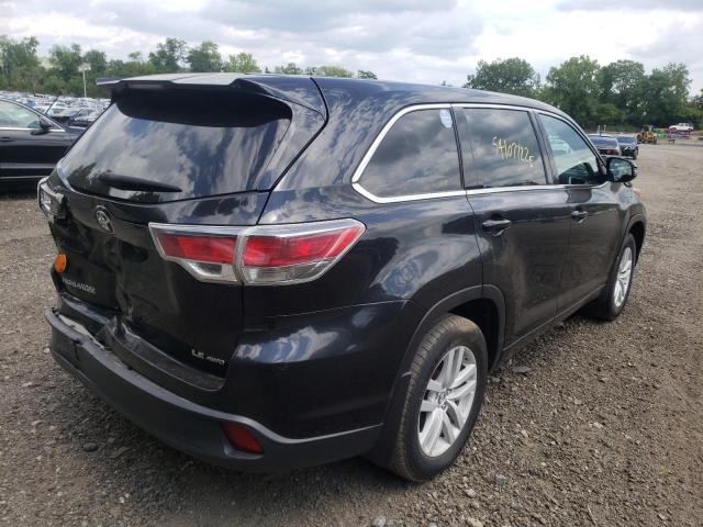 Photo 4 from auction – 2015 TOYOTA HIGHLANDER with VIN 5TDBKRFH4FS192971