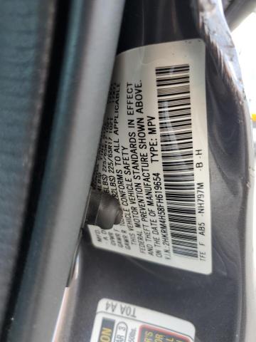 Photo 10 from auction – 2015 HONDA CR-V EX with VIN 2HKRM4H58FH619654